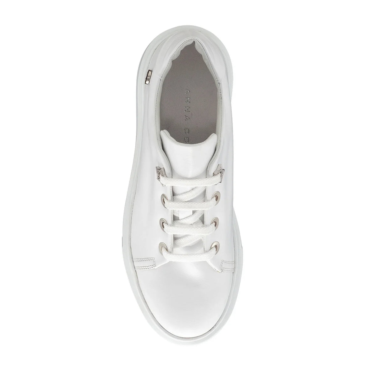 Pantofi Sport Dama 7117 Vitello Alb