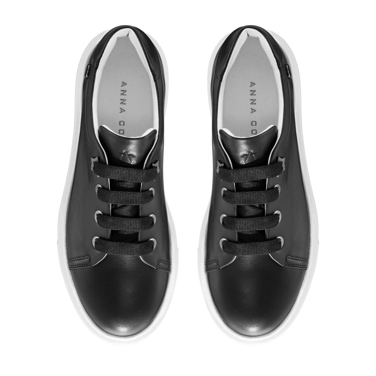 Pantofi Sport Dama 7117 Vitello Negru