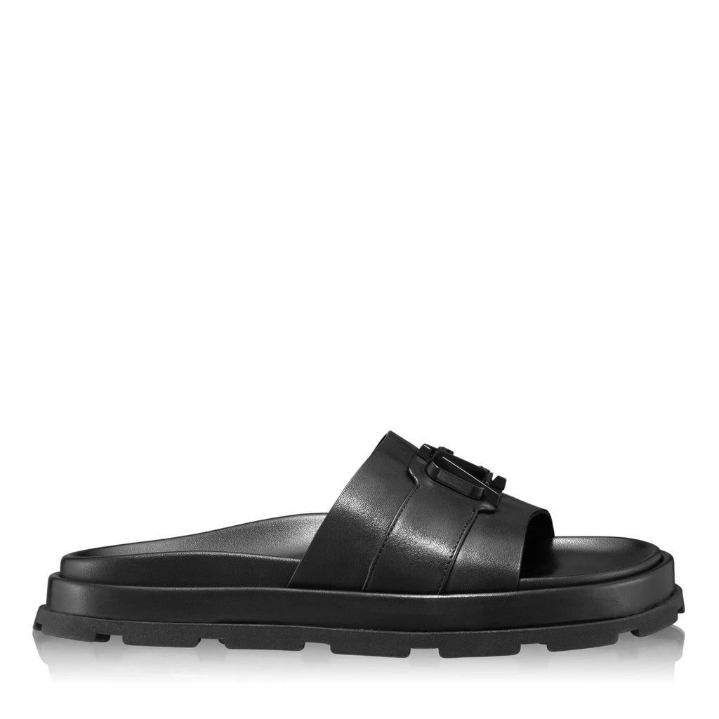 Papuci Dama 7547 Vitello Negru
