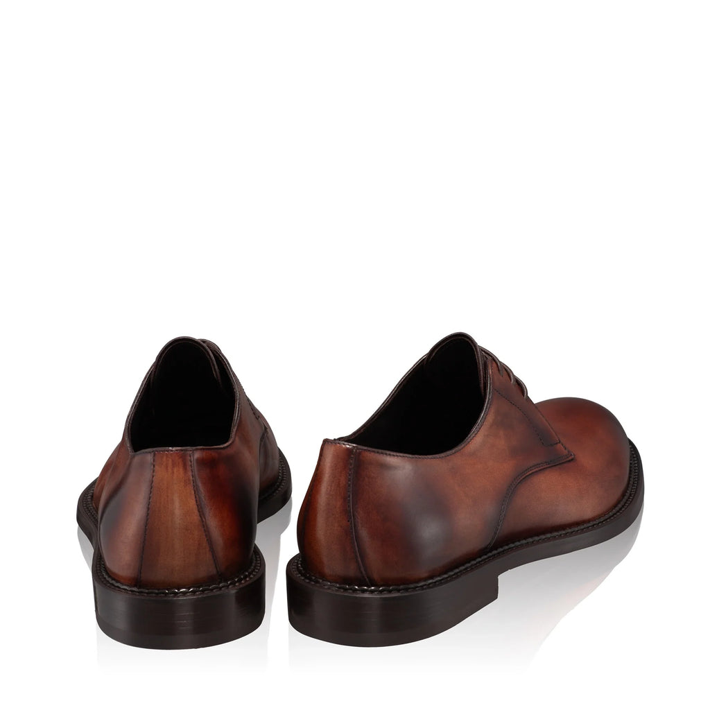 Pantofi Eleganti Barbati 7036 Vitello Maro