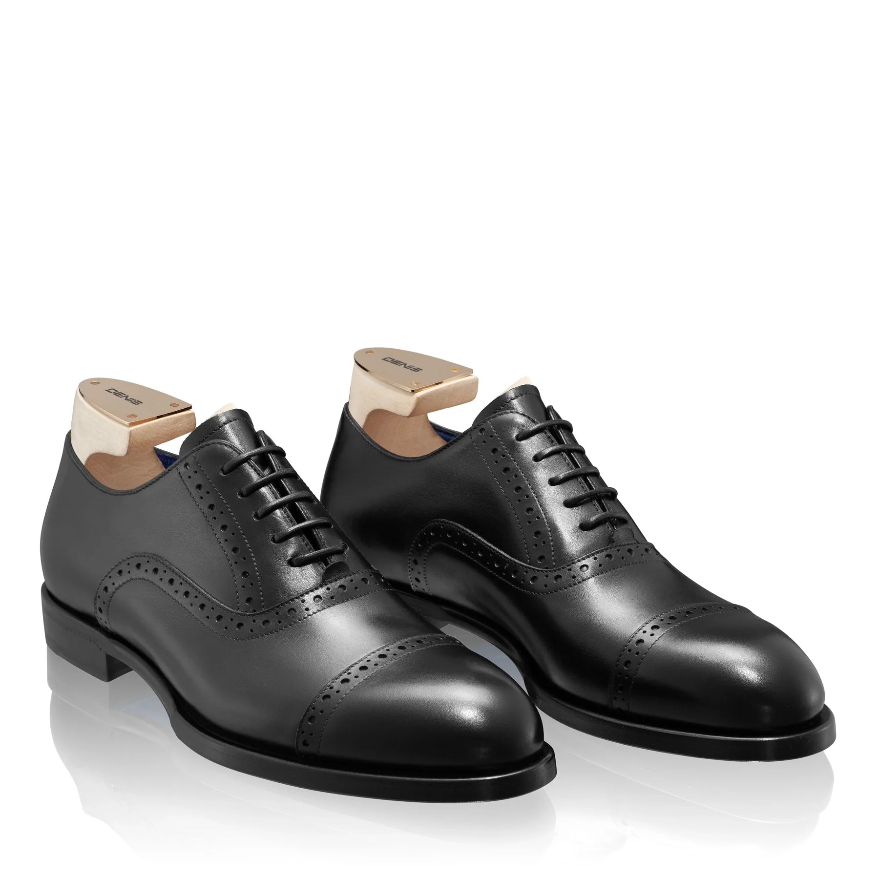 Pantofi Eleganti Barbati 7738 Vitello Negru